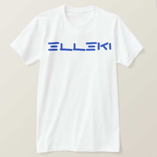 Camiseta Elleki (Anverso del diseño)