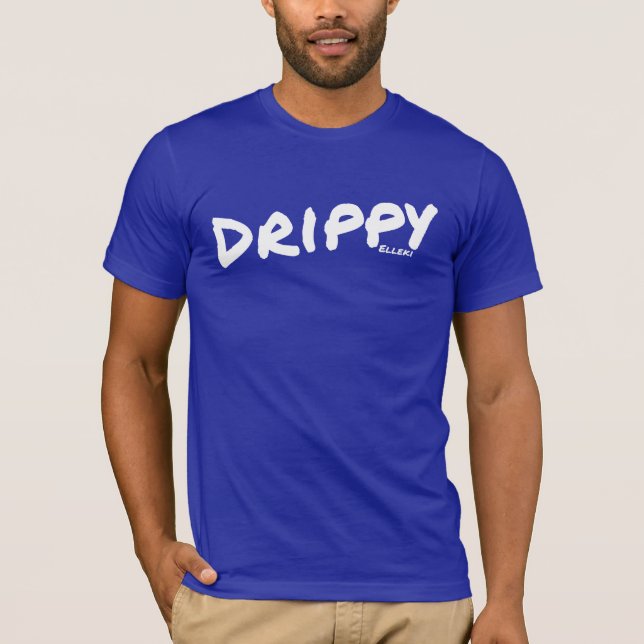 Camiseta Elleki Drippy (Blanca) (Anverso)
