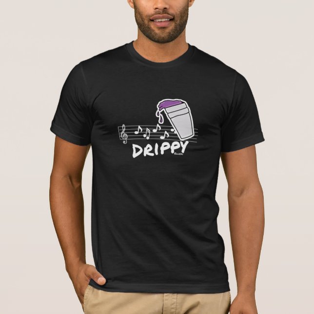 Camiseta Elleki Drippy Cup (Blanco) (Anverso)