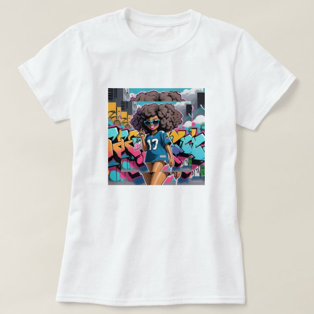 Camiseta Elleki - Verano de chica caliente (Diseño del anverso)
