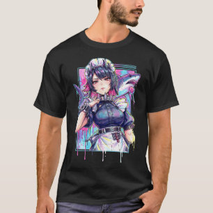 Camiseta Ellen Joe ZZZ Ojos Rojos Retrato Estético de Criad