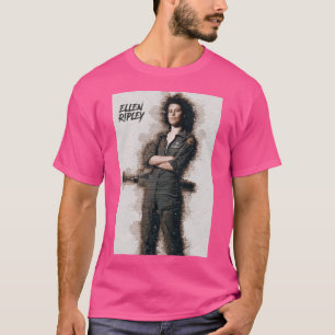 Camiseta Ellen Ripley - Alien - Graffiti Style