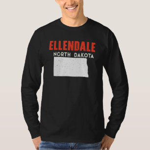 Camiseta Ellendale North Dakota Estados Unidos de América V