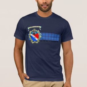Camiseta Elliott Escudo & Tartan Men's Basic T-Shirt