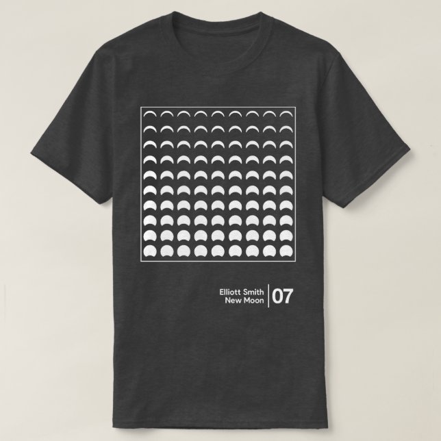 Camiseta Elliott Smith Minimal Style Graphic Artwork Design (Diseño del anverso)