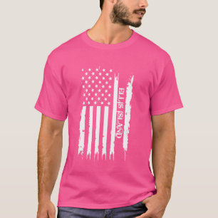 Camiseta Ellis Island Estados Unidos está perturbado por la