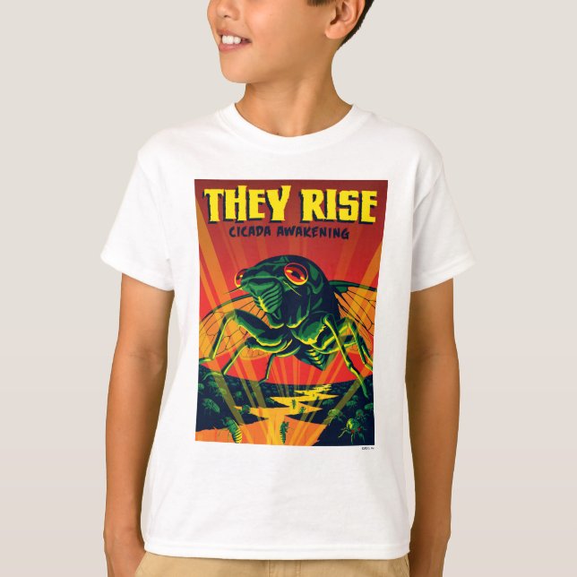 Camiseta Ellos elevan el despertar de la Cicada (Anverso)