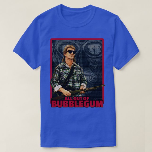 Camiseta ELLOS VIVEN TODO FUERA DE BIBblegum (Diseño del anverso)