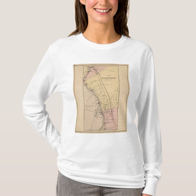 Camiseta Ellsworth, Maine (Anverso)