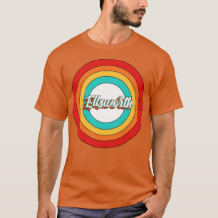 Camiseta Ellsworth Name Shirt Vintage Ellsworth Circle
