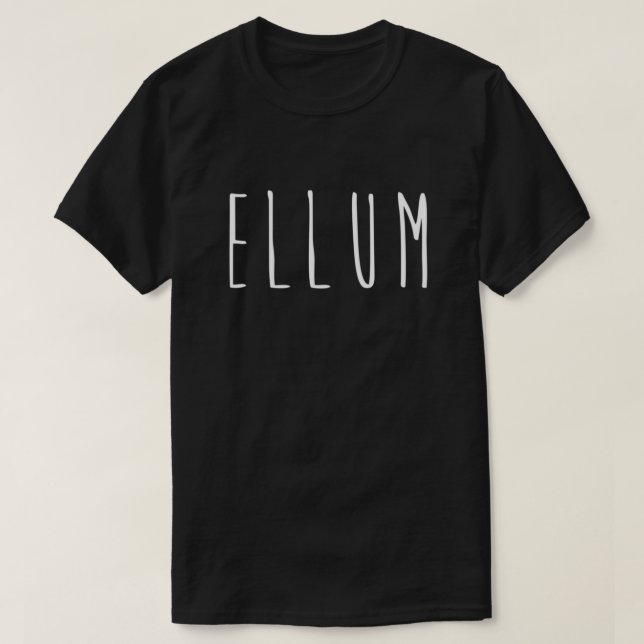 Camiseta Ellum Essential (Diseño del anverso)