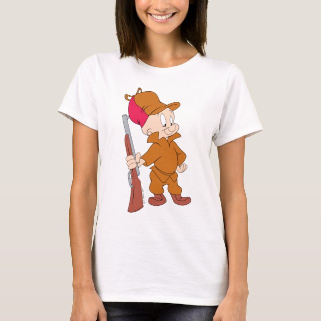 Camiseta ELMER FUDD™| Con pistola (Anverso)