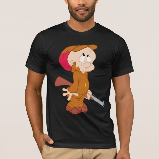 Camiseta ELMER FUDD™| Dosis asustado (Anverso)