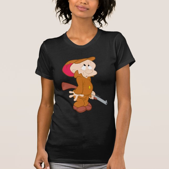 Camiseta ELMER FUDD™| Dosis asustado (Anverso)