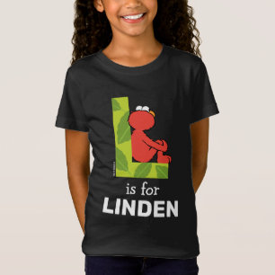 Camiseta Elmo Alfabeto L Hoja