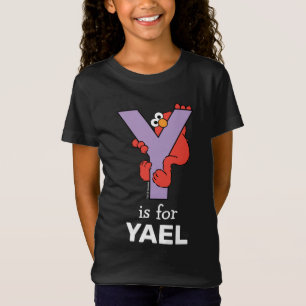 Camiseta Elmo Alfabeto Y Morado