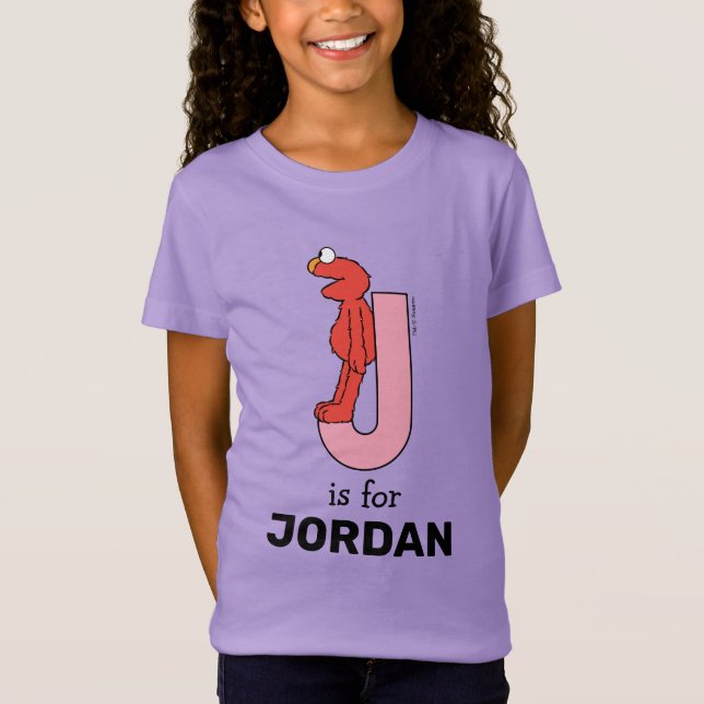 Camiseta Elmo Alphabet | J Rosa (Anverso)