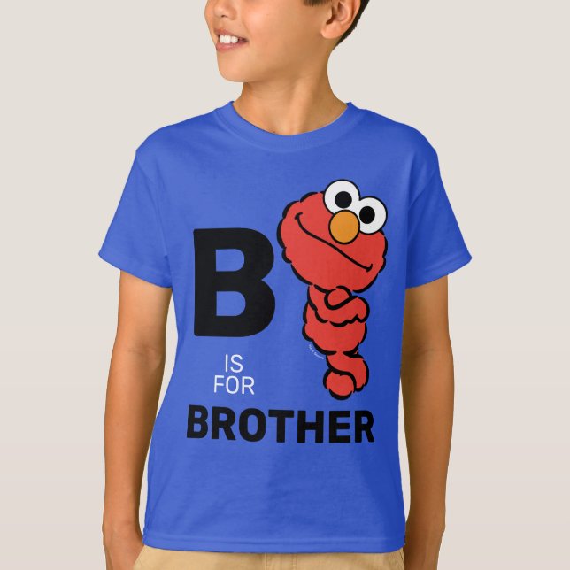 Camiseta Elmo | B es para Brother (Anverso)