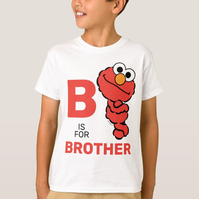 Camiseta Elmo | B es para Brother (Anverso)