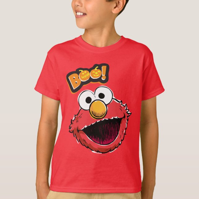 Camiseta Elmo - ¡Boo! (Anverso)