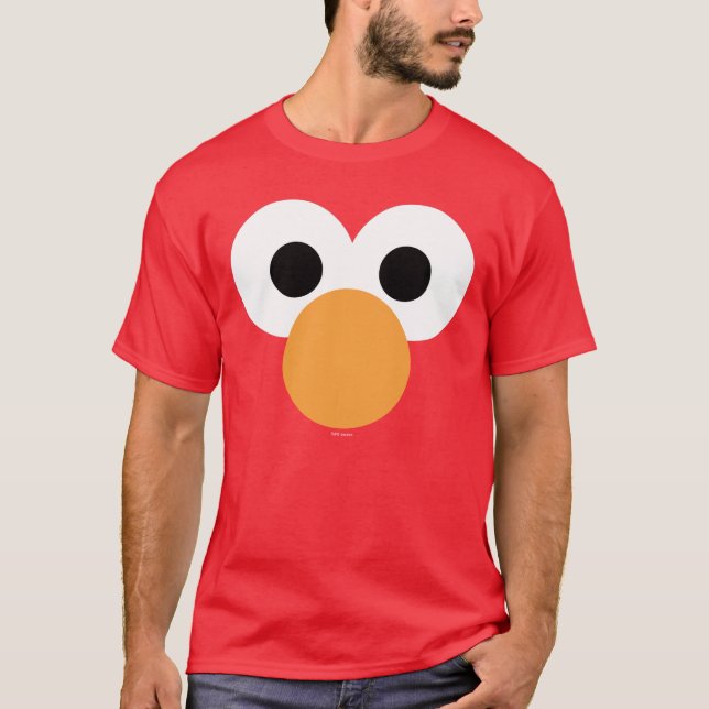 Camiseta Elmo Cara Grande (Anverso)