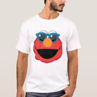 Elmo Cara sonriente con gafas de sol