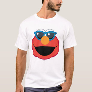 Camiseta Elmo Cara sonriente con gafas de sol