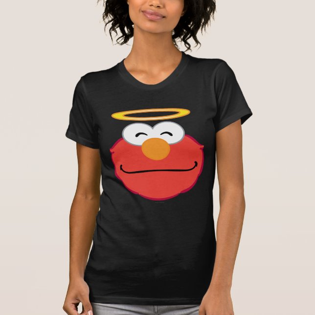 Camiseta Elmo Cara sonriente con Halo (Anverso)