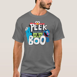 Camiseta Elmo, Cookie y Grover   Peek-a-Boo