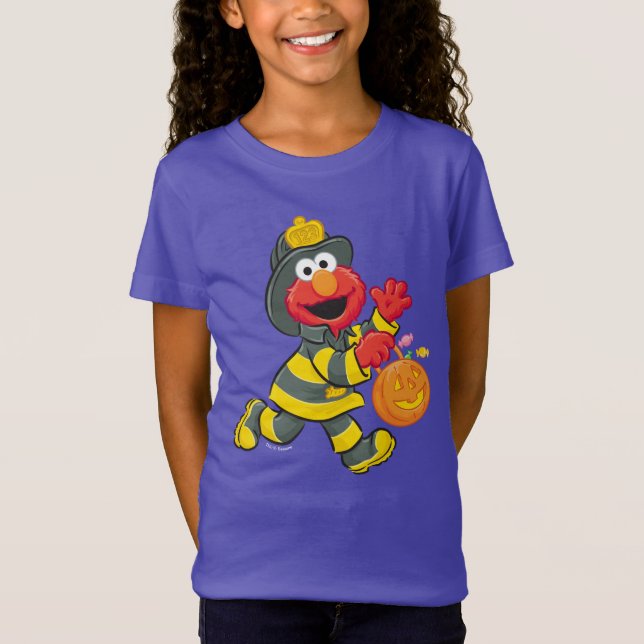 Camiseta Elmo | Disfraz de Fireman (Anverso)