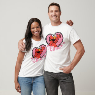 Camiseta Elmo en Heart Valentine