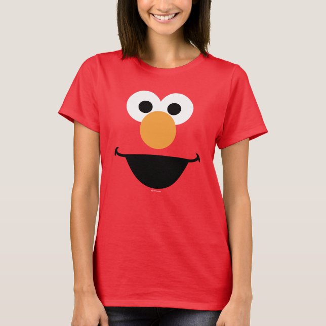 Camiseta Elmo Face Art (Anverso)