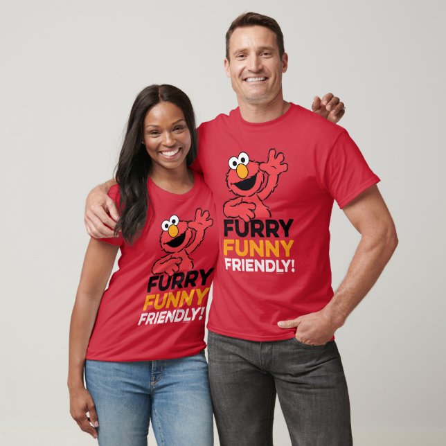 Camiseta Elmo | Furry Funny Friendly (Unisexo)