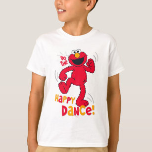 Camiseta Elmo   Hacer el baile feliz