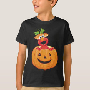 Camiseta Elmo   Jack-O-Lantern de Halloween