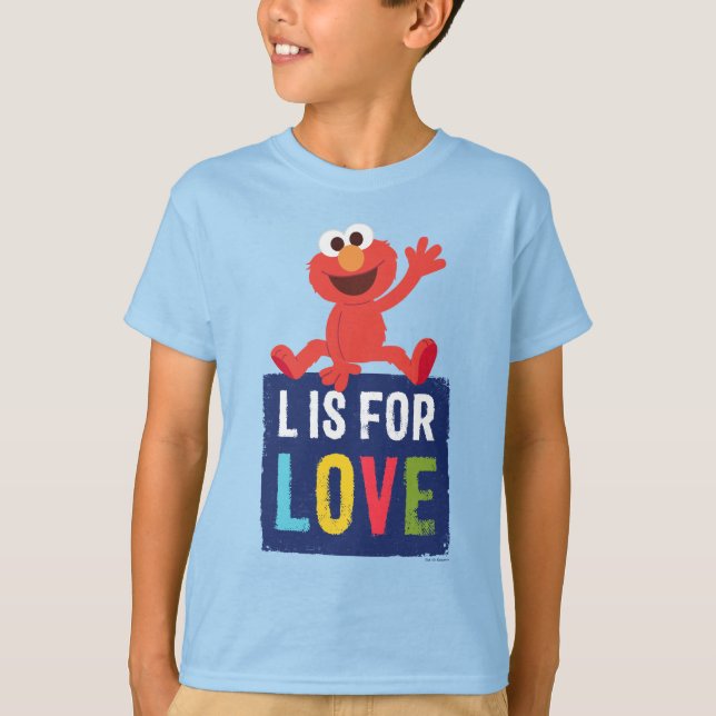 Camiseta Elmo | L es por Amor (Anverso)