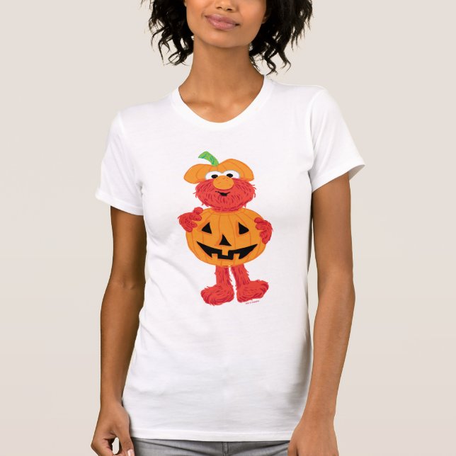 Camiseta Elmo | Lindo como una Calabaza (Anverso)