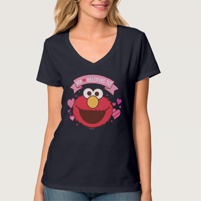 Camiseta Elmo | Mi Corazón Pertenece A Elmo (Anverso)