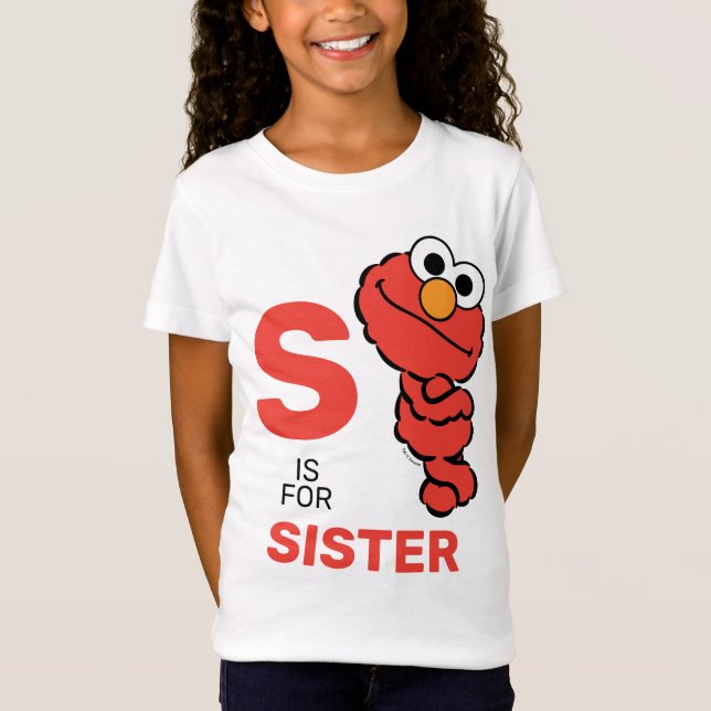 Camiseta Elmo | S es para Hermana (Anverso)