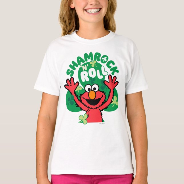 Camiseta Elmo | Shamrock 'N' Roll (Anverso)