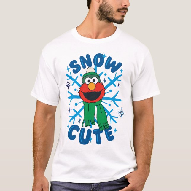 Camiseta Elmo Snow Cute (Anverso)