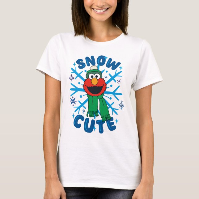 Camiseta Elmo Snow Cute (Anverso)