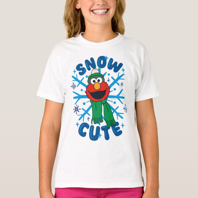 Camiseta Elmo Snow Cute (Anverso)