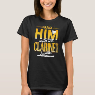 Camiseta Elogiarlo Con El Clarinet Hymns Guay Retro Pres