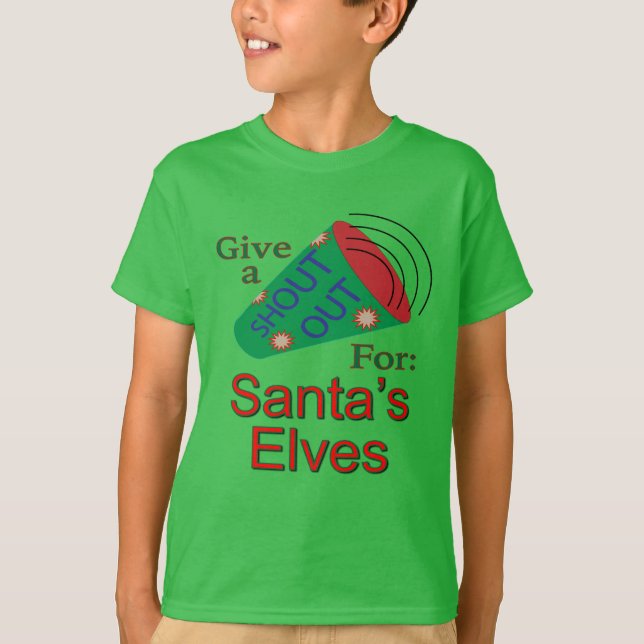 Camiseta Elogio a los duendes de Santa (Anverso)