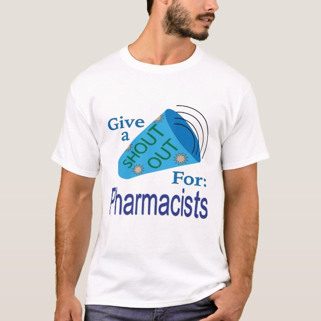 Camiseta Elogio a los farmacéuticos (Anverso)