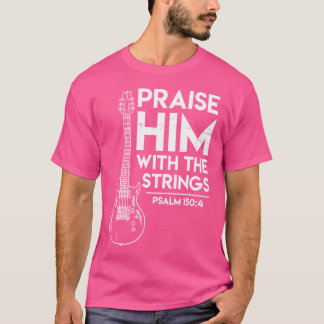 Camiseta Elogio al cristiano Guitarra eléctrica