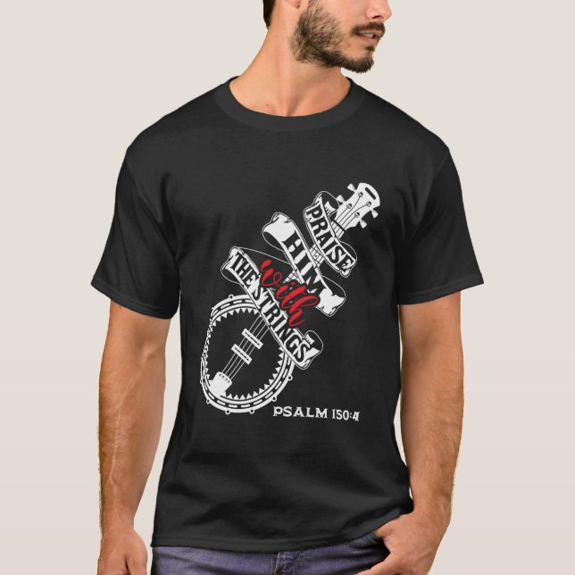 Camiseta Elogio Con Las Cadenas - Banjo Player Bluegra (Anverso)