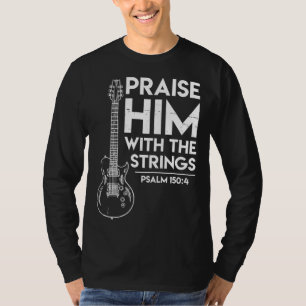 Camiseta Elogio - Regalos de culto cristiano - Gu eléctrico