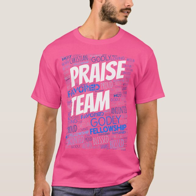 Camiseta Elogio Team Church (Anverso)